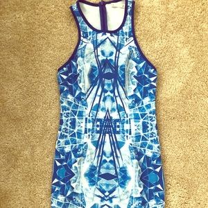 Blue party dress